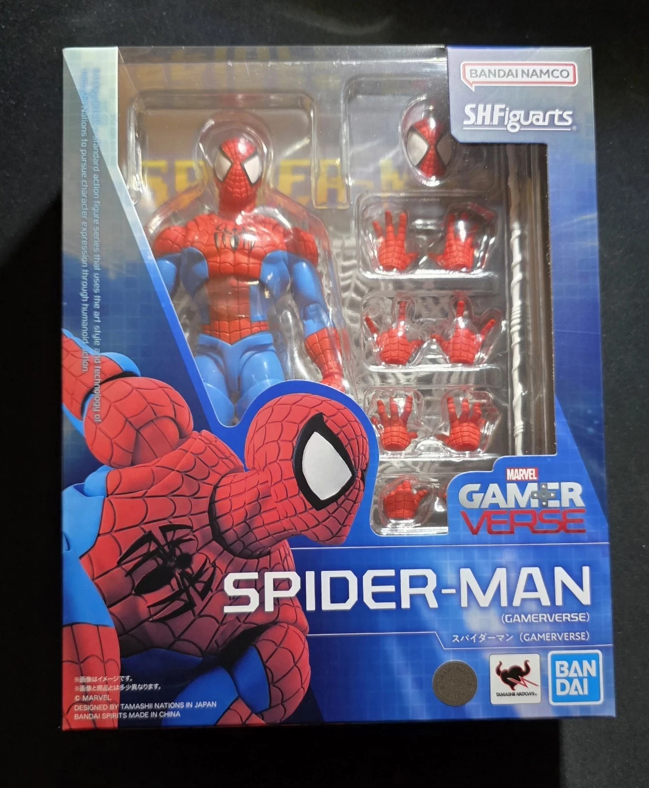 Bandai Tamashii Nations Gamerverse S.H.Figuarts Spider-Man Action Figure Bandai Tamashii Nations Gamerverse S.H.Figuarts Spider-Man Action Figure
