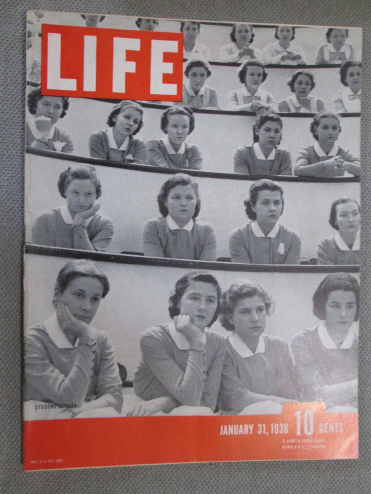 1938 Life Magazine January 31 Student Nurses Historical Vintage Ads (1a)