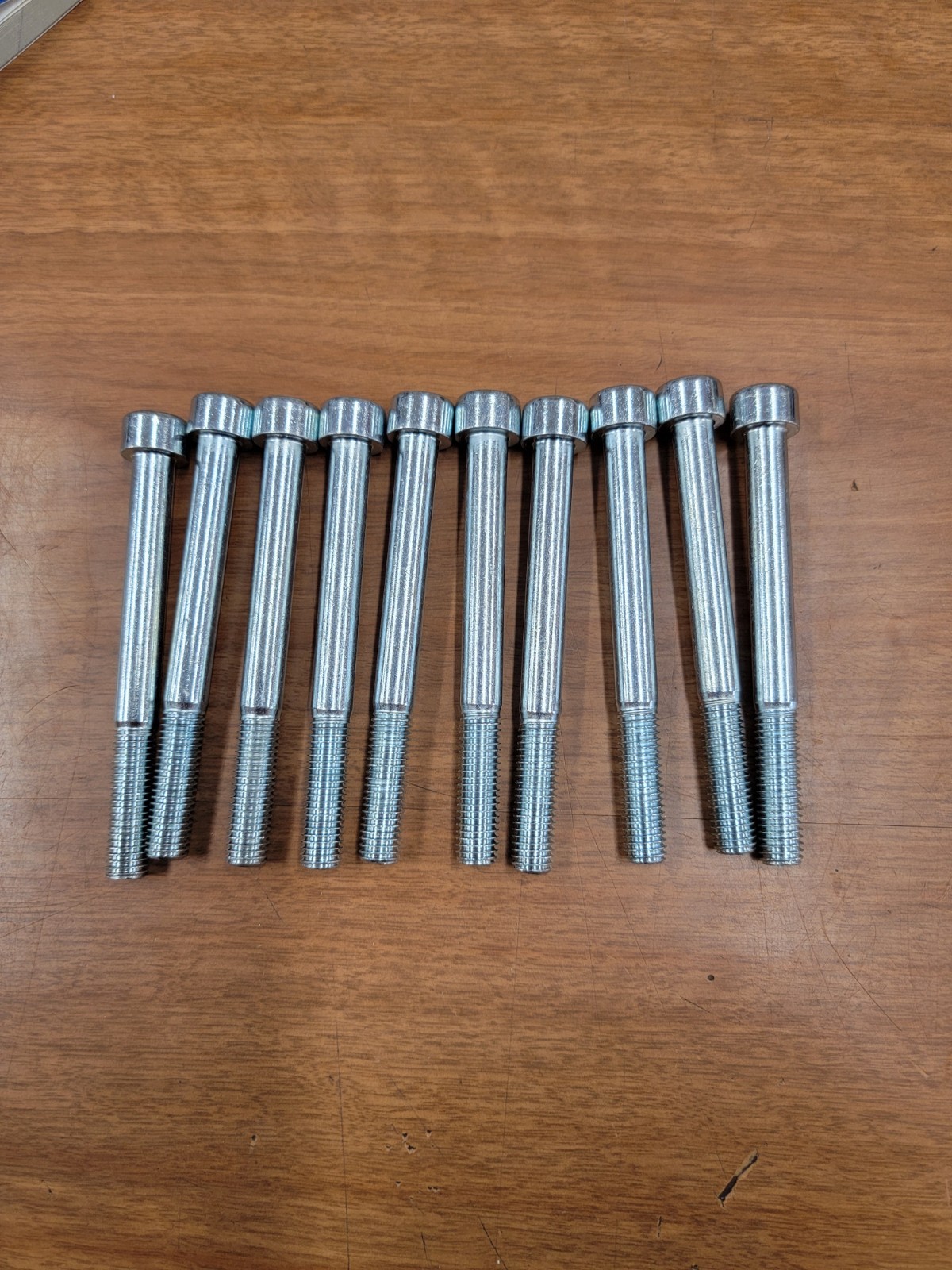 M10-1.5 x 100mm Gr. 8.8 SHCS, Zinc Socket Head Cap Screw. 10pk, 14E. M10-1.5 x 100mm Gr. 8.8 SHCS, Zinc Socket Head Cap Screw. 10pk, 14E.