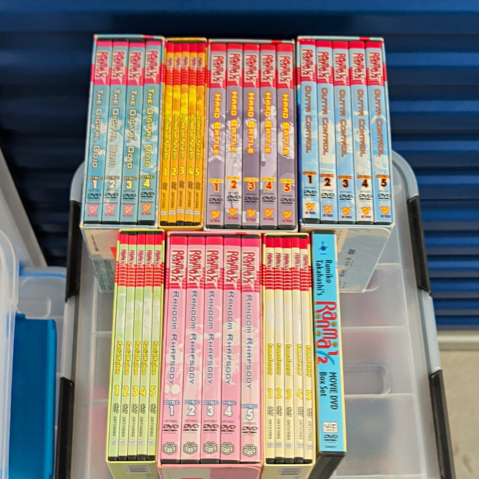 VIZ Ranma 1/2 DVD Seasons 6 & 7 Box Set Lot + Movie 1 & 2 Box Set VIZ Ranma 1/2 DVD Seasons 6 & 7 Box Set Lot + Movie 1 & 2 Box Set
