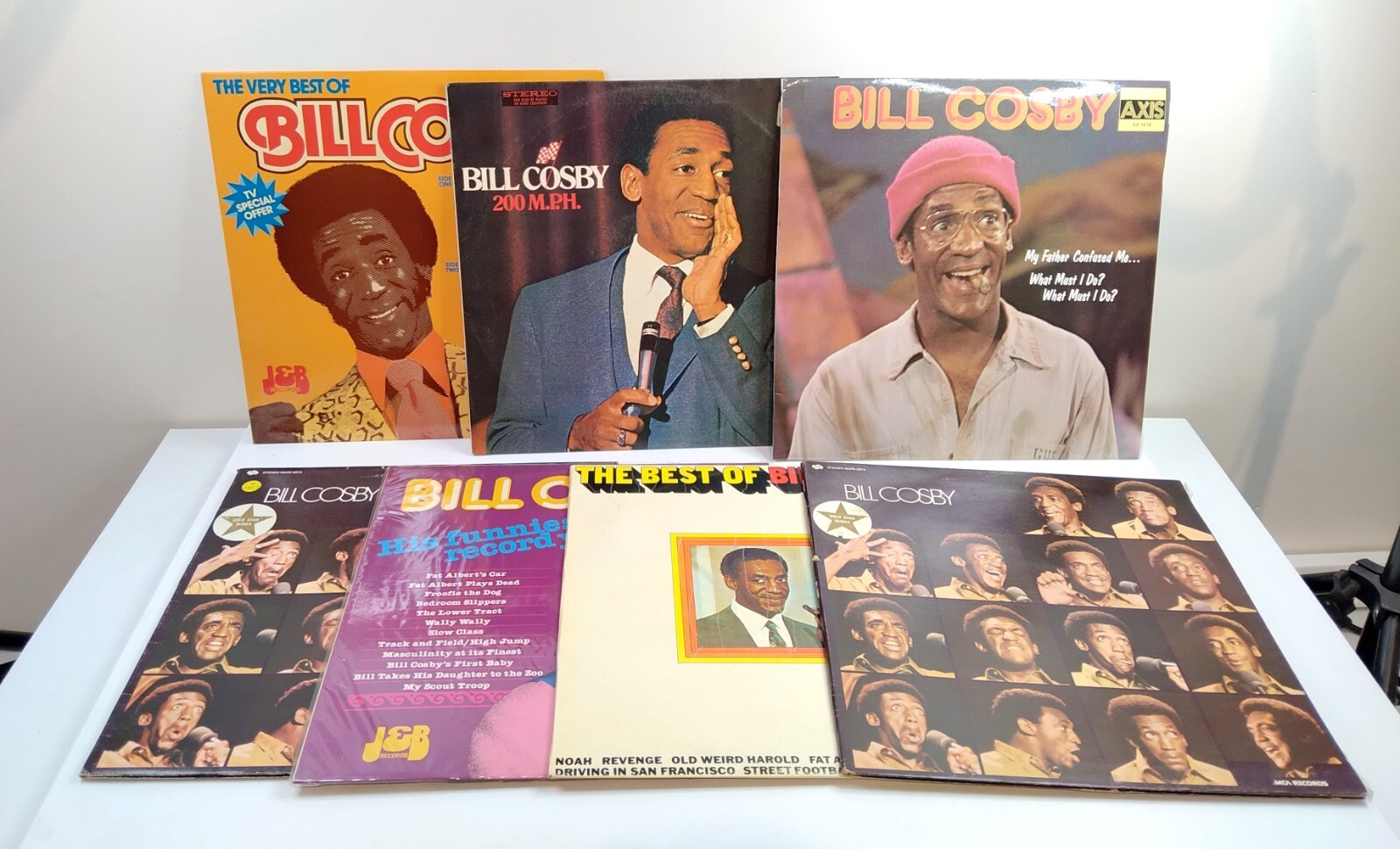 7 x BILL COSBY 12 7 x BILL COSBY 12