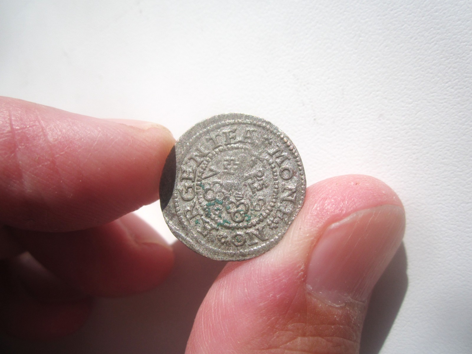 1578 RIGA FREE CITY, POLAND, LATVIA SCHILLING 1578 RIGA FREE CITY, POLAND, LATVIA SCHILLING