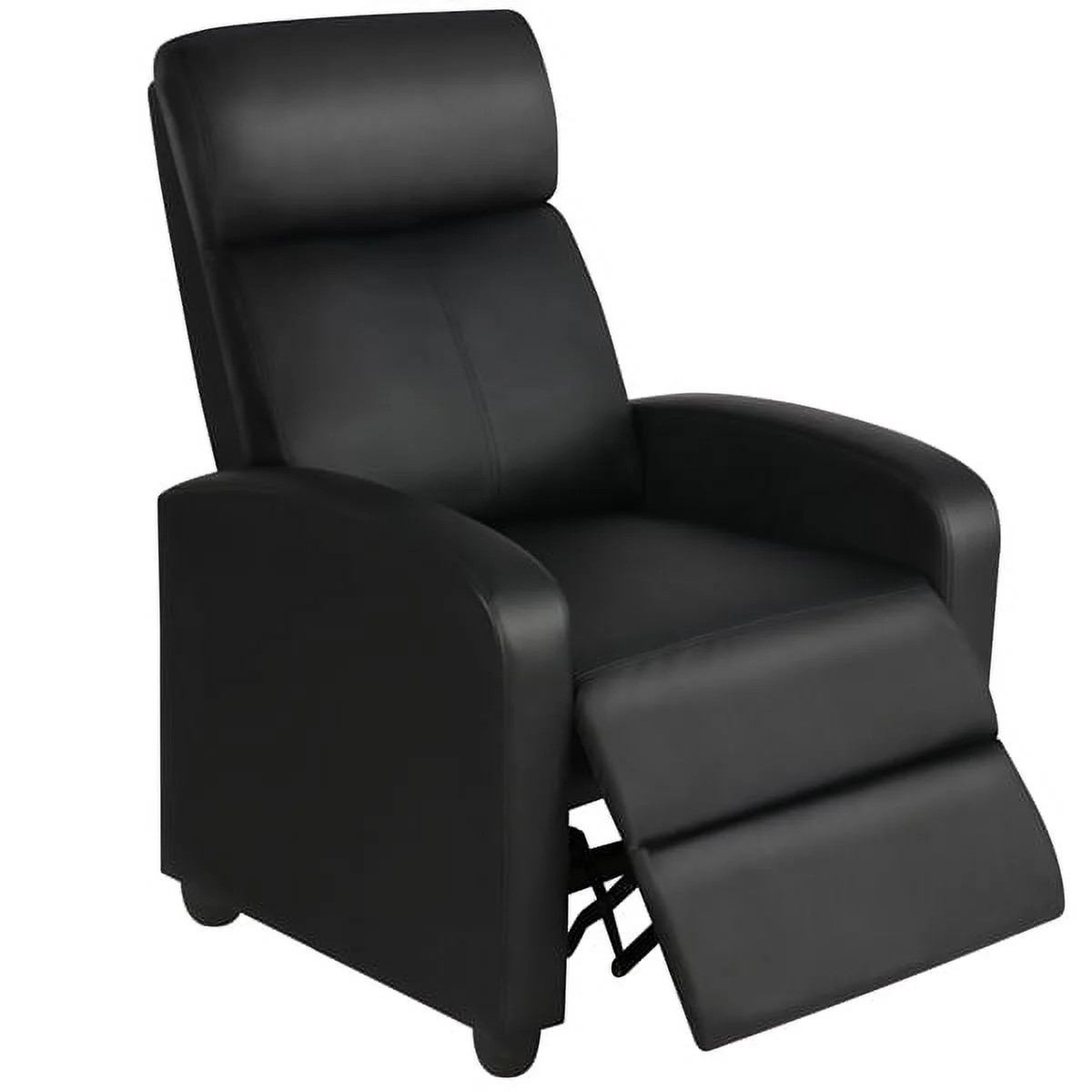 Sillón Reclinable Negro Para Adulto Sala Silla Sofa Individual De Cuero Ofertas Sillón Reclinable Negro Para Adulto Sala Silla Sofa Individual De Cuero Ofertas
