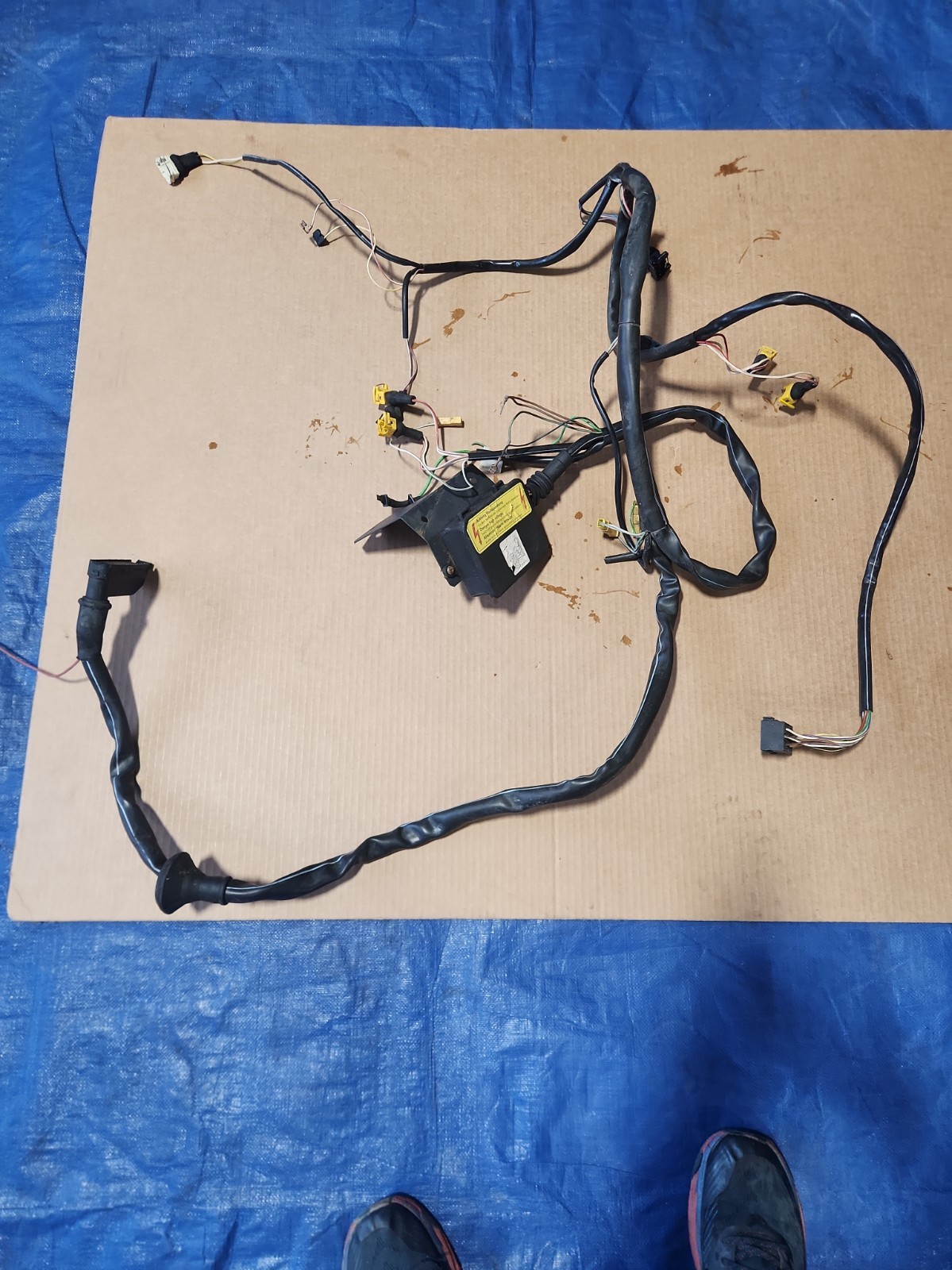 🚐 86-91 VW Vanagon 2.1L Waterboxer Engine Wiring Harness USED OEM Digifant Nice