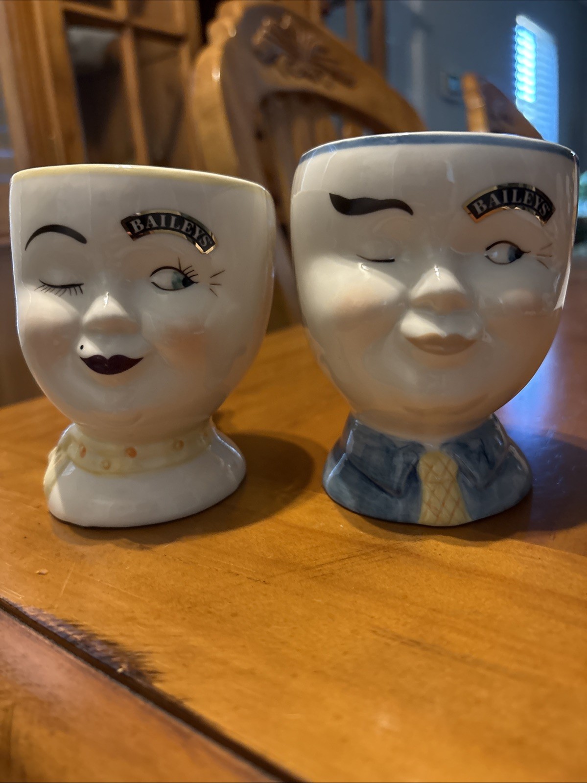 Vintage 1997 Bailey\'s Winking Irish Cream YUM Tall Mug Limited Edition Set EUC Vintage 1997 Bailey\'s Winking Irish Cream YUM Tall Mug Limited Edition Set EUC