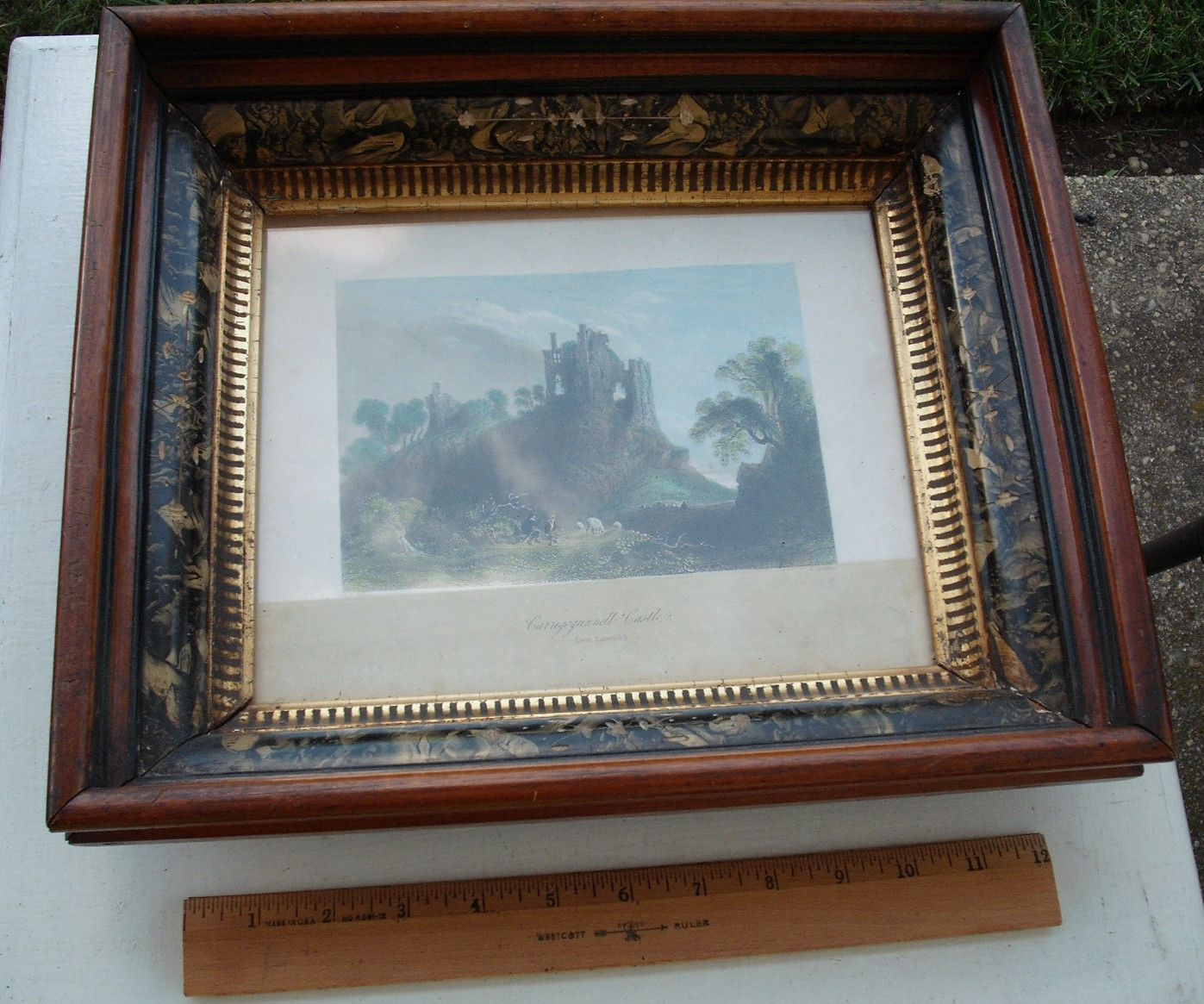 Original 1870's Very Attractive Victorian Eastlake Picture Frame