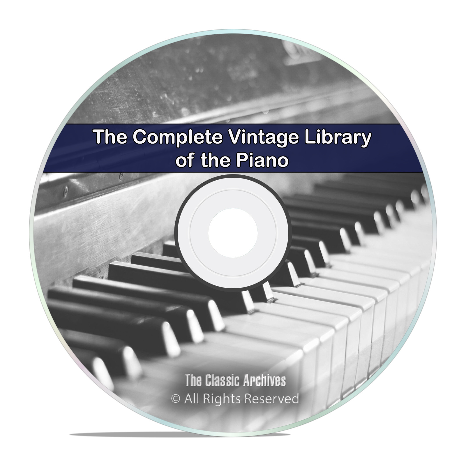 Library of the Piano, 101 Books, Music, How to Play, Pianist Pianoforte DVD 