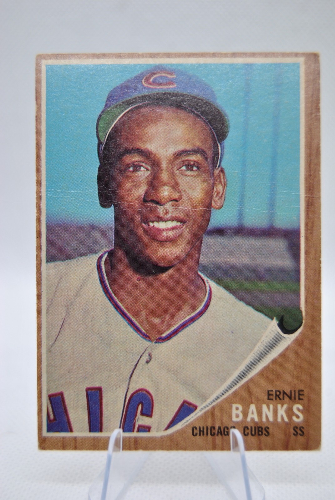 1962 Topps #25 Ernie Banks 1962 Topps #25 Ernie Banks