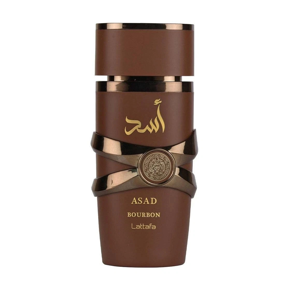 Lattafa Asad Bourbon for Men Eau de Parfum Spray, 3.4 oz / 100 ml - New SEALED