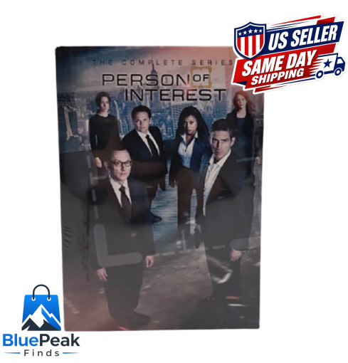 Person of Interest Complete Series DVD 1-5, 27 Discs - Brand New