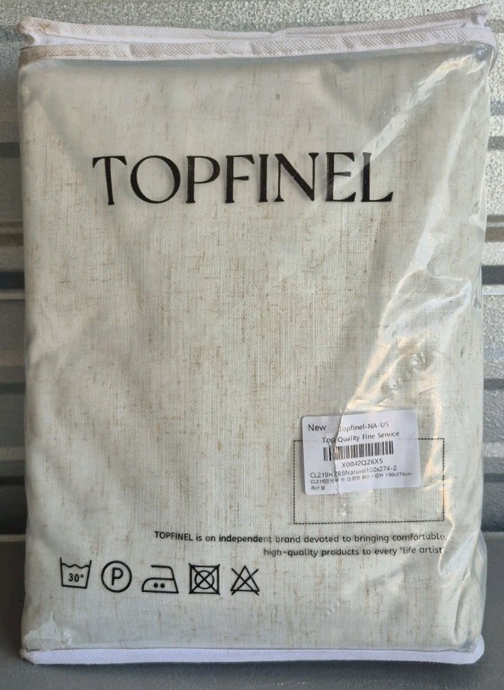 Top Finel Black Out Curtains 72\