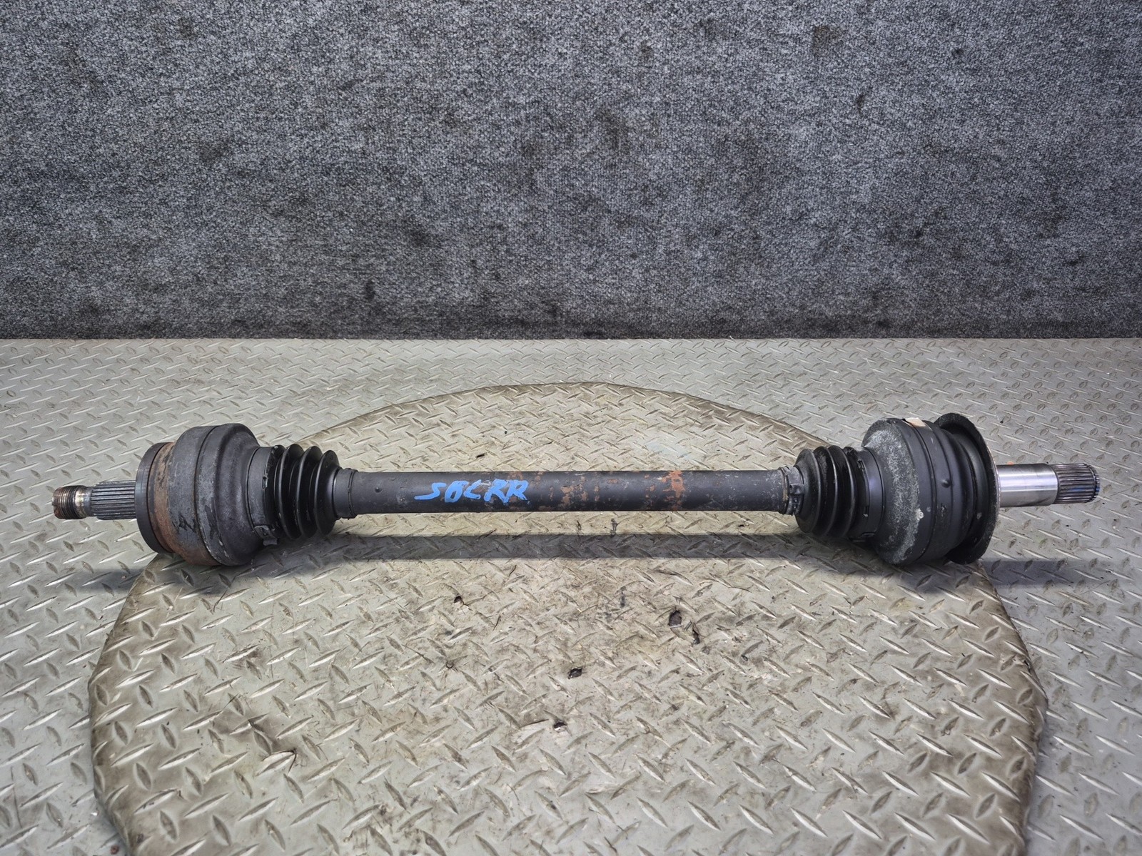 03-08 MERCEDES R230 SL55 AMG RWD REAR RIGHT SIDE SUSPENSION AXLE SHAFT OEM