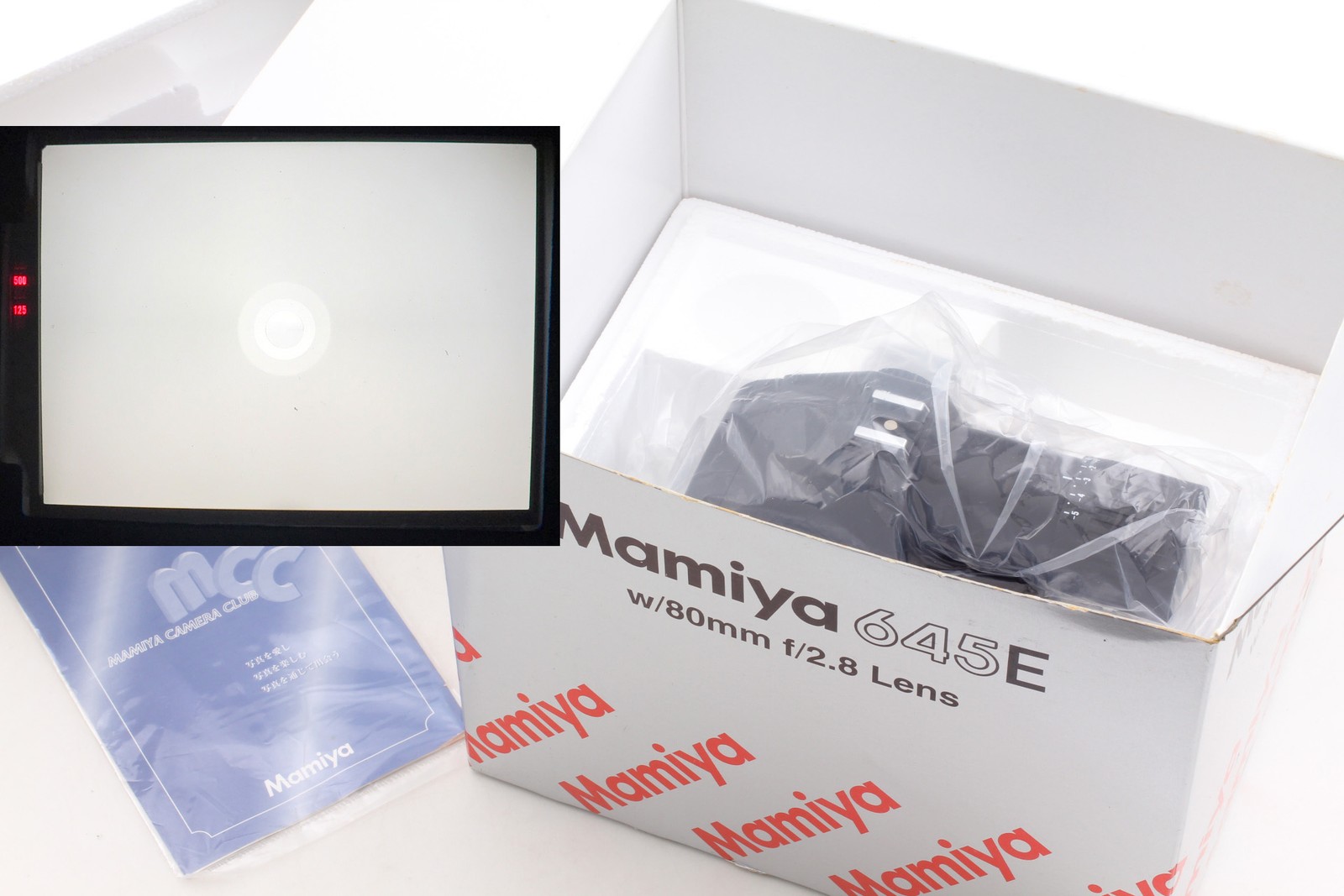 [Almost Unused in BOX] Mamiya 645 E Medium Format film Camera 6x4.5  From JAPAN