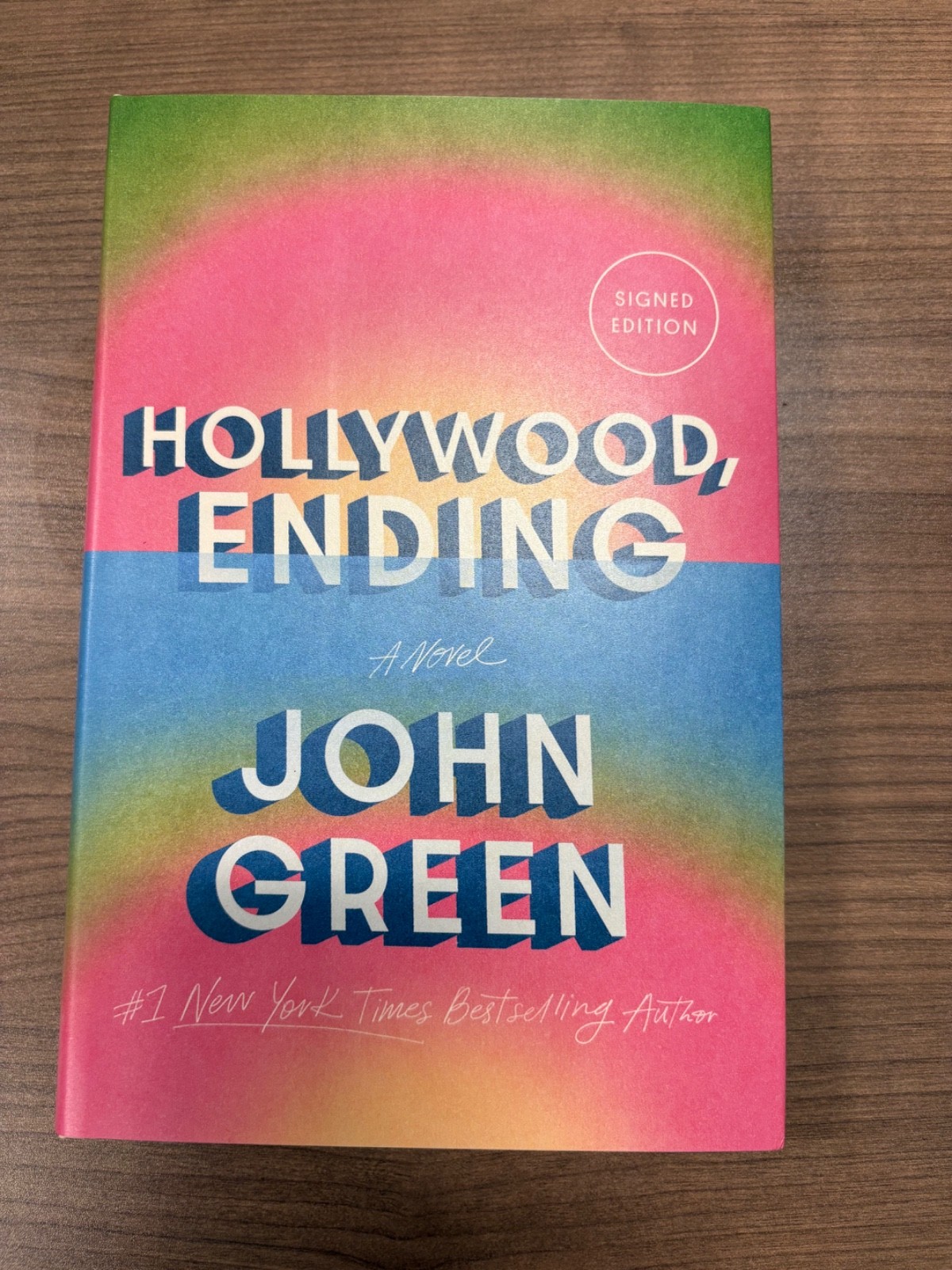 Hollywood Ending - John Green - Signed  First Addition
