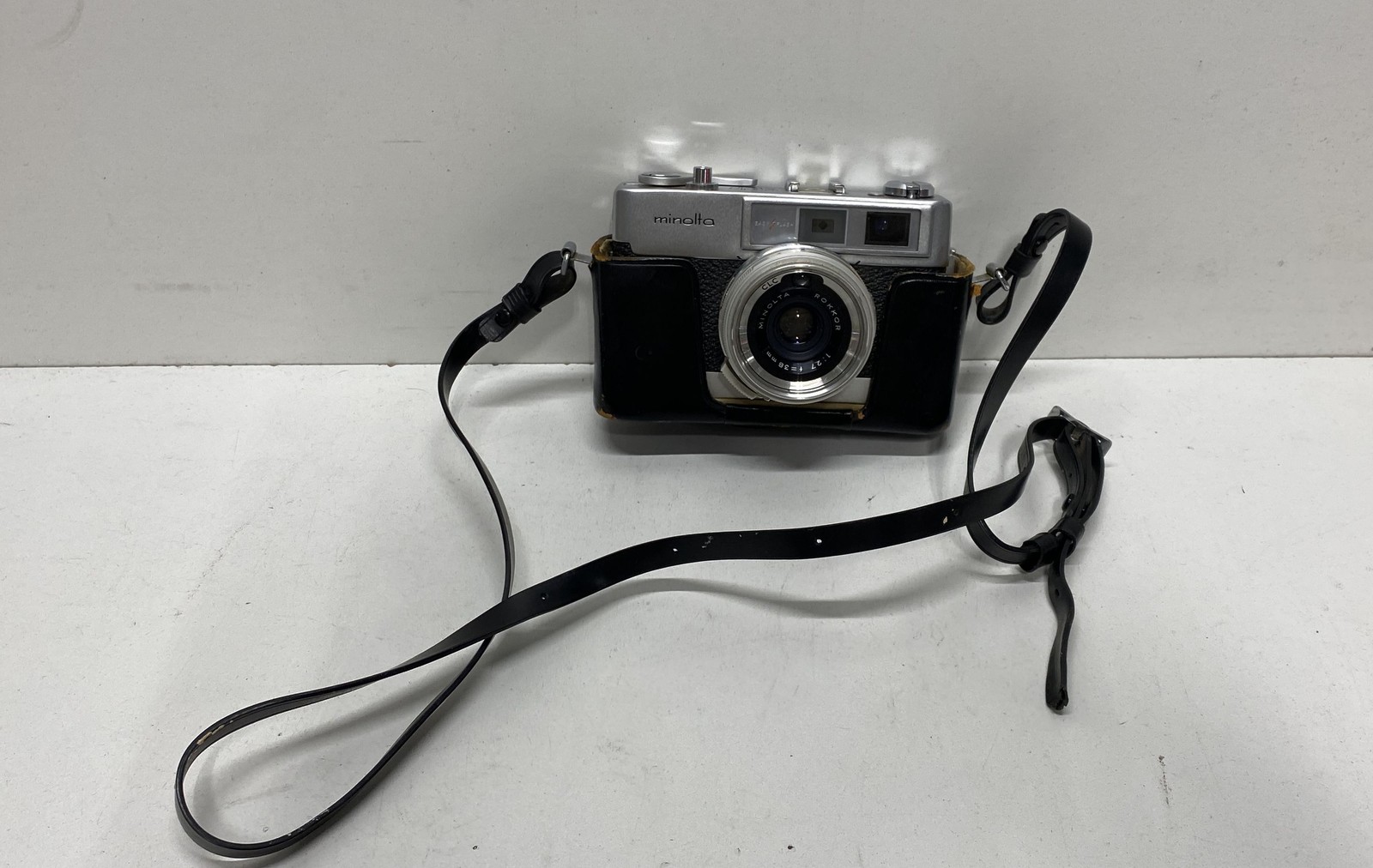 Vintage Minolta AL-F 35mm Rangefinder Camera Rokkor 38mm f/2.7 Lens Tested