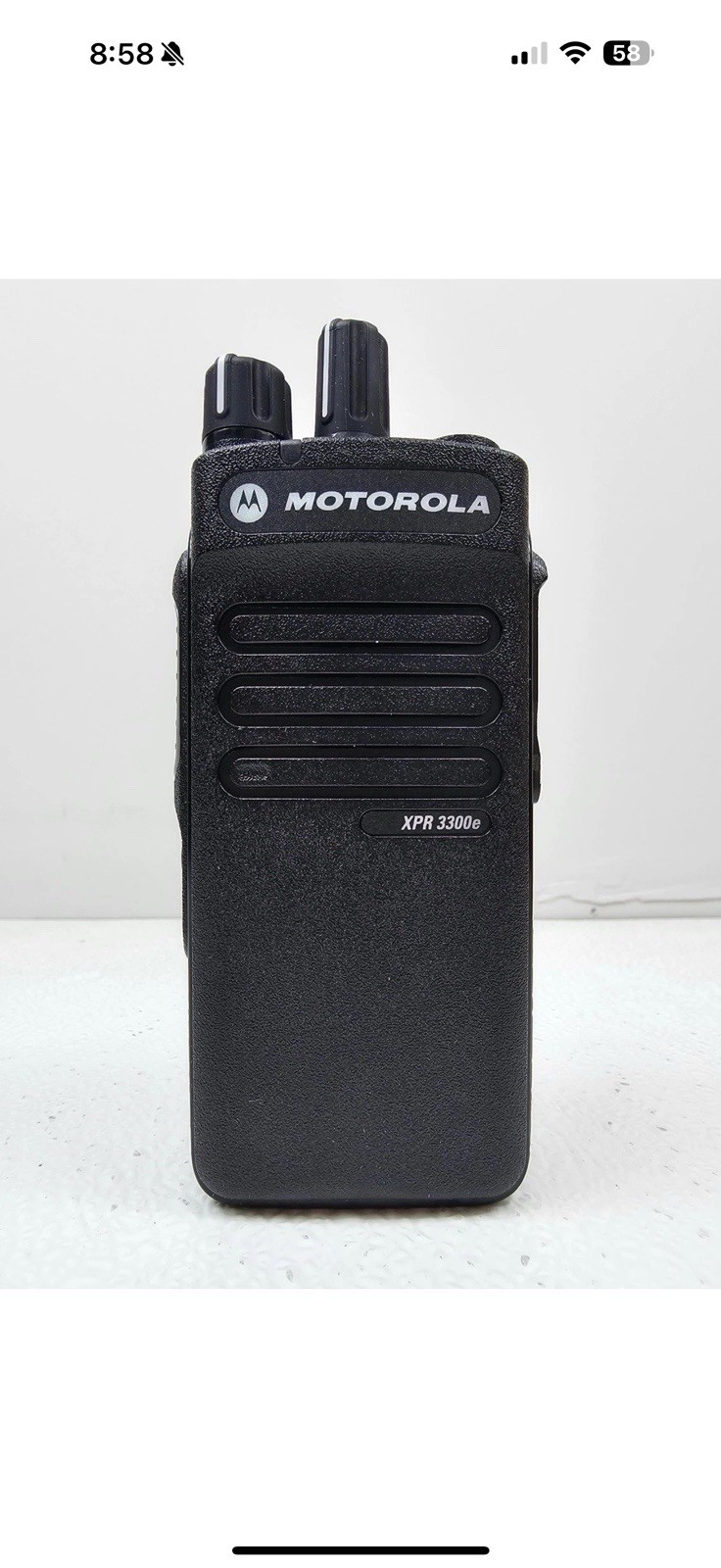 NEW Motorola Mototrbo XPR3300e UHF 403-512MHz  Digital Portable