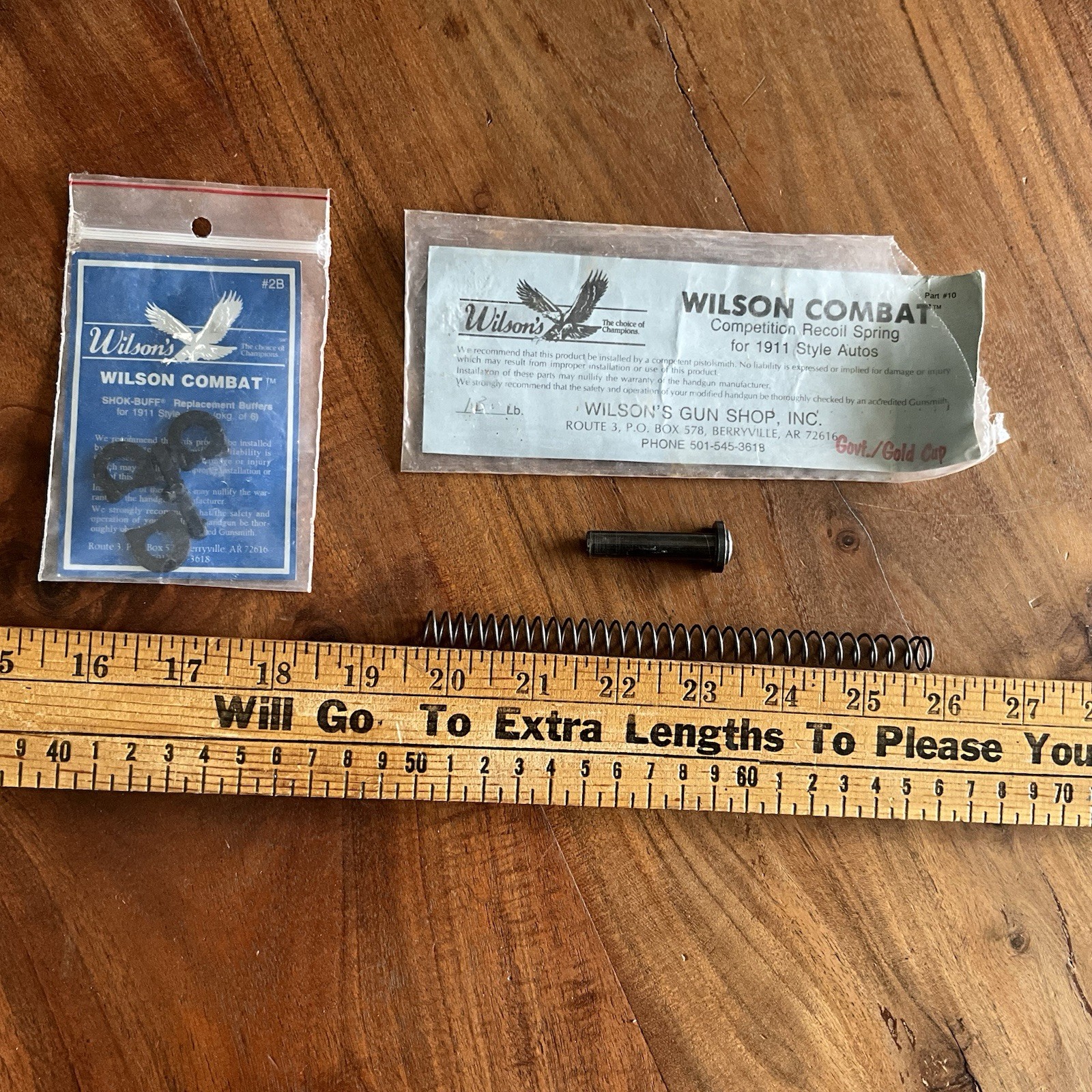 Wilson Combat Recoil Spring and Guide and Shok Buff Wilson Combat Recoil Spring and Guide and Shok Buff