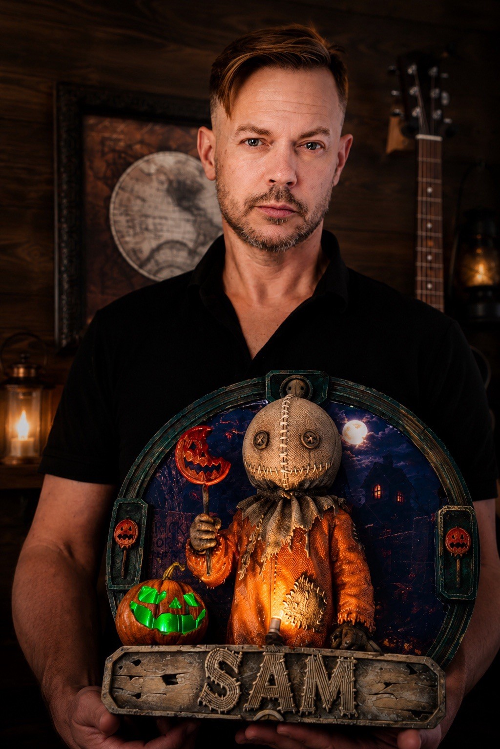 Nostalgia 3D Trick \'r Treat SAM Horror Display 3D Printed Hand Painted