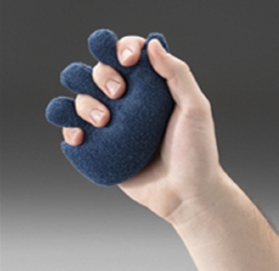 NEW 2 Pack Hand Finger Contracture Cushion, mpn 6560, Blue,  