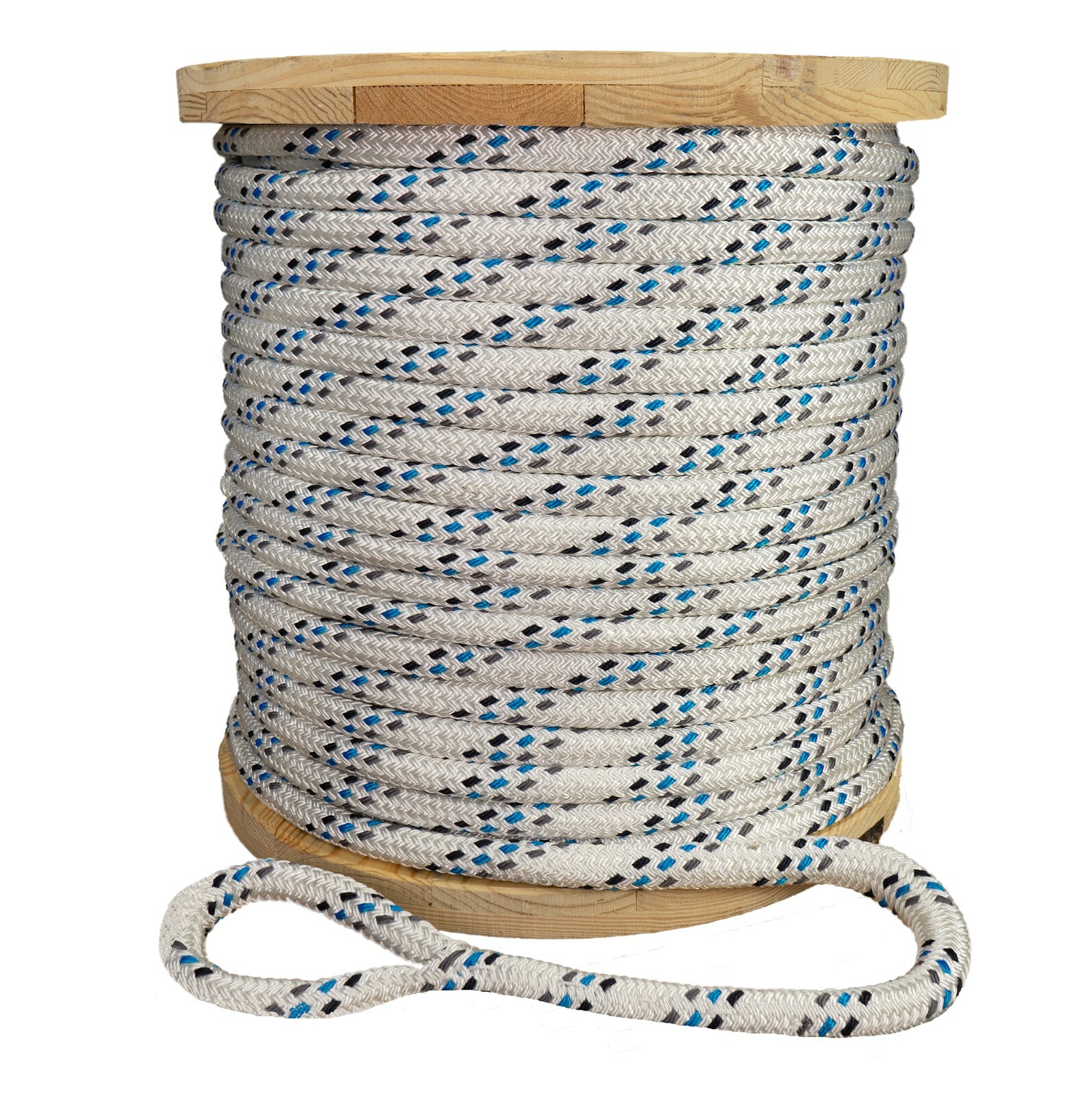 Strongest Double Braid Polyester Cable Wire Pull Pulling Rope W/ 6\ Strongest Double Braid Polyester Cable Wire Pull Pulling Rope W/ 6\