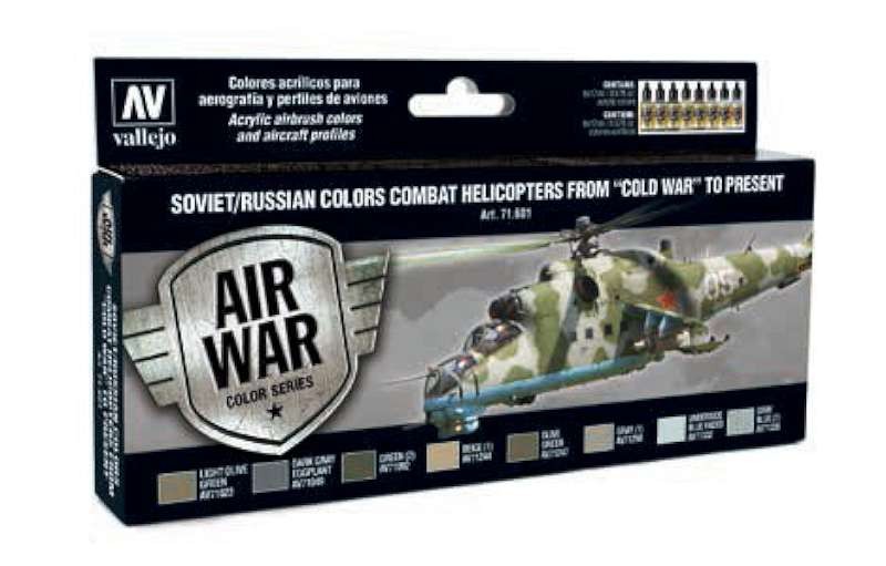 17ml Bottle Soviet/Russian Combat Helicopter Cold War to Present Model Air War P