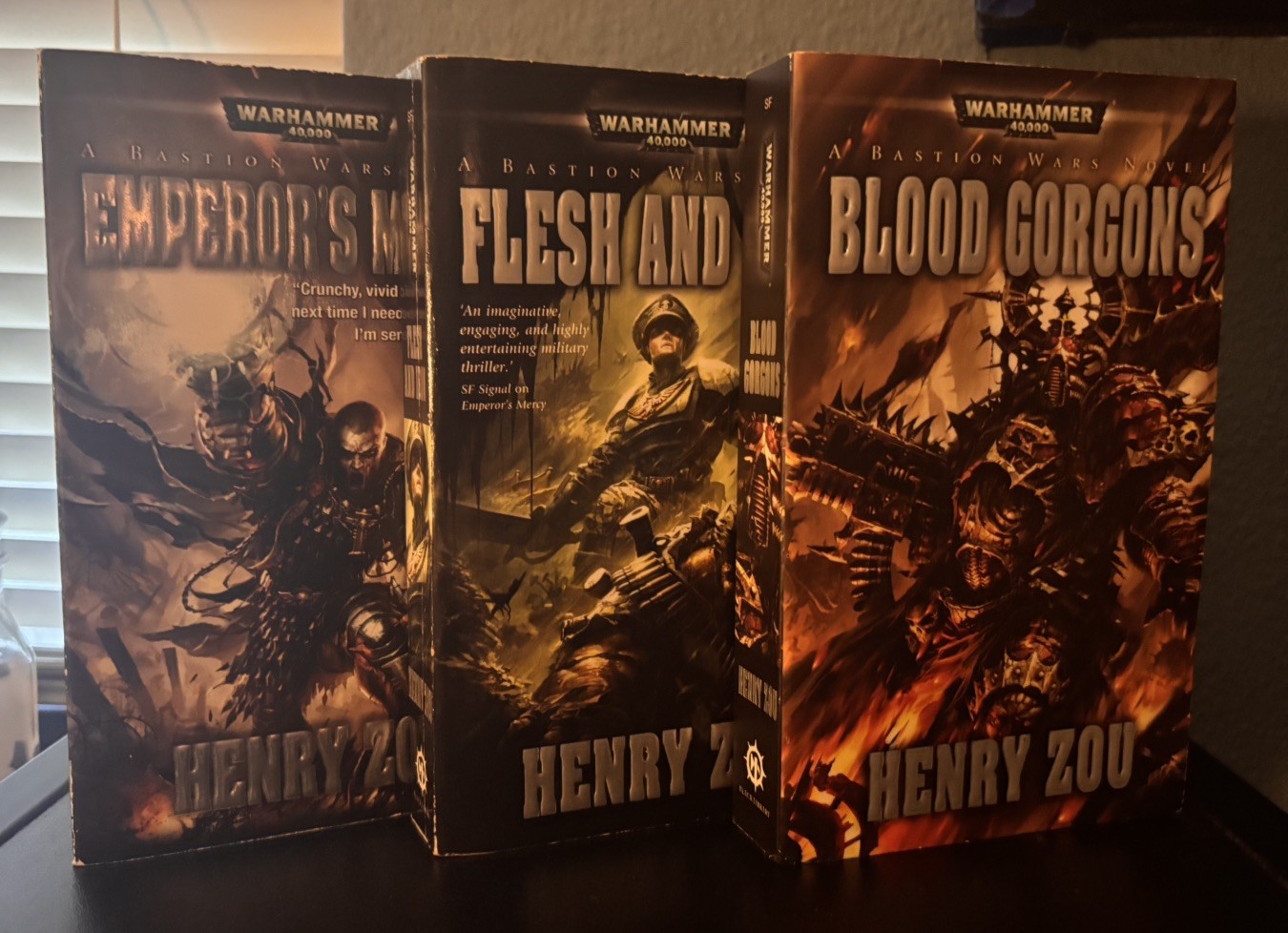 Warhammer Bastion Wars Novel Series Complete Set 3 Books