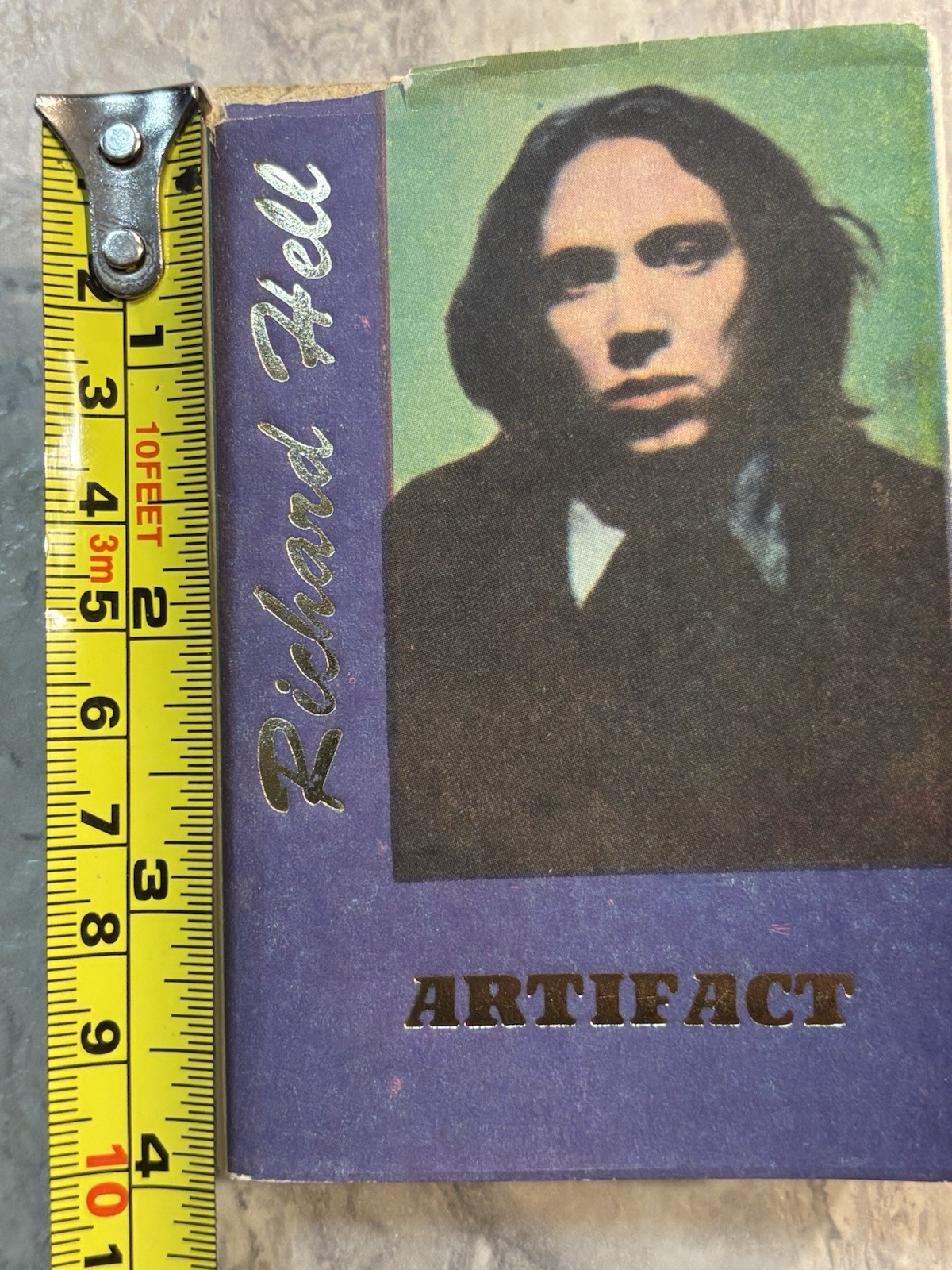 Richard Hell ARTIFACT Signed and INSCRIBED Hanuman Books 1991 Punk Rare Richard Hell ARTIFACT Signed and INSCRIBED Hanuman Books 1991 Punk Rare