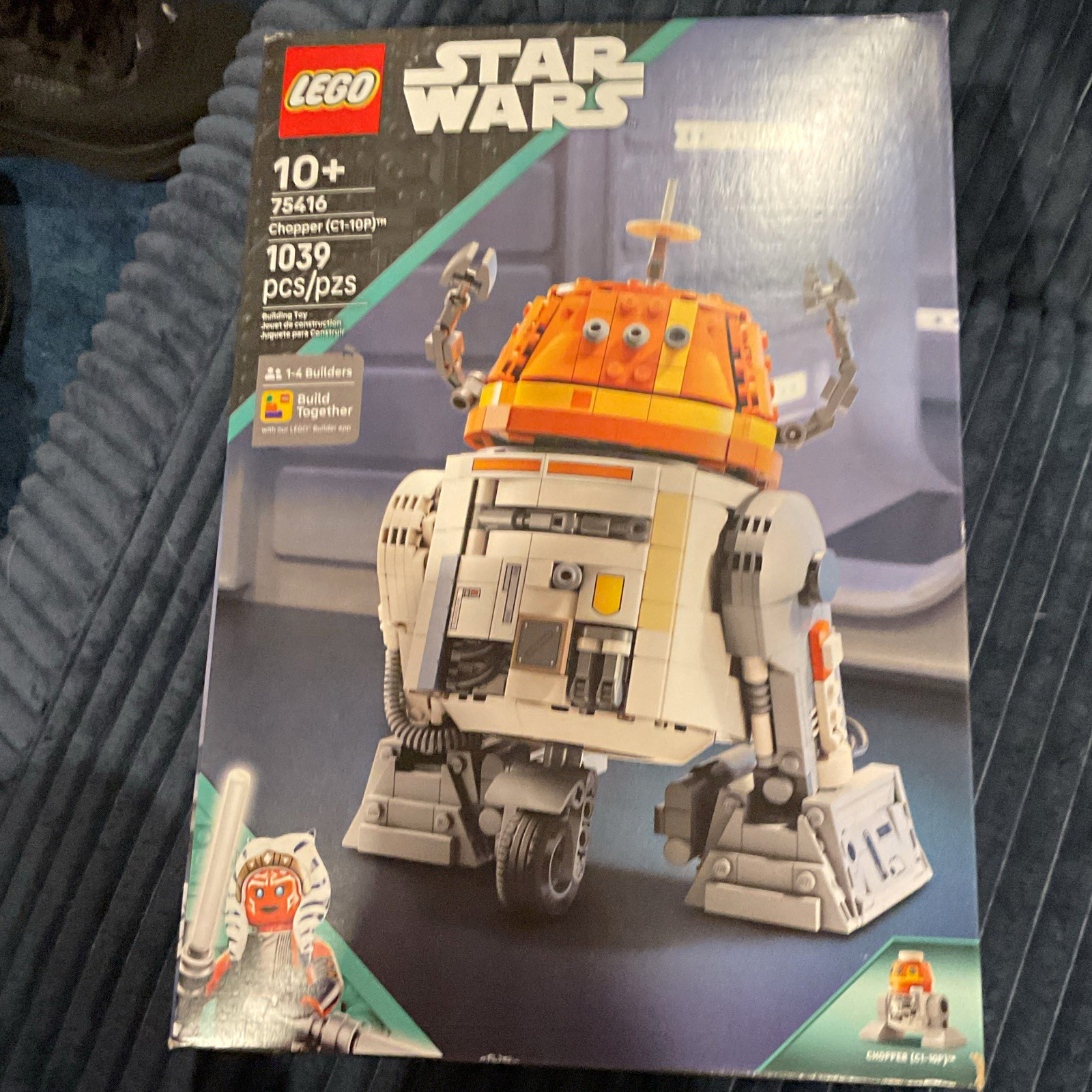 LEGO Star Wars 75416 Chopper (C1-10P) Complete Set 1039pcs Age 10+ Brick Sep LEGO Star Wars 75416 Chopper (C1-10P) Complete Set 1039pcs Age 10+ Brick Sep