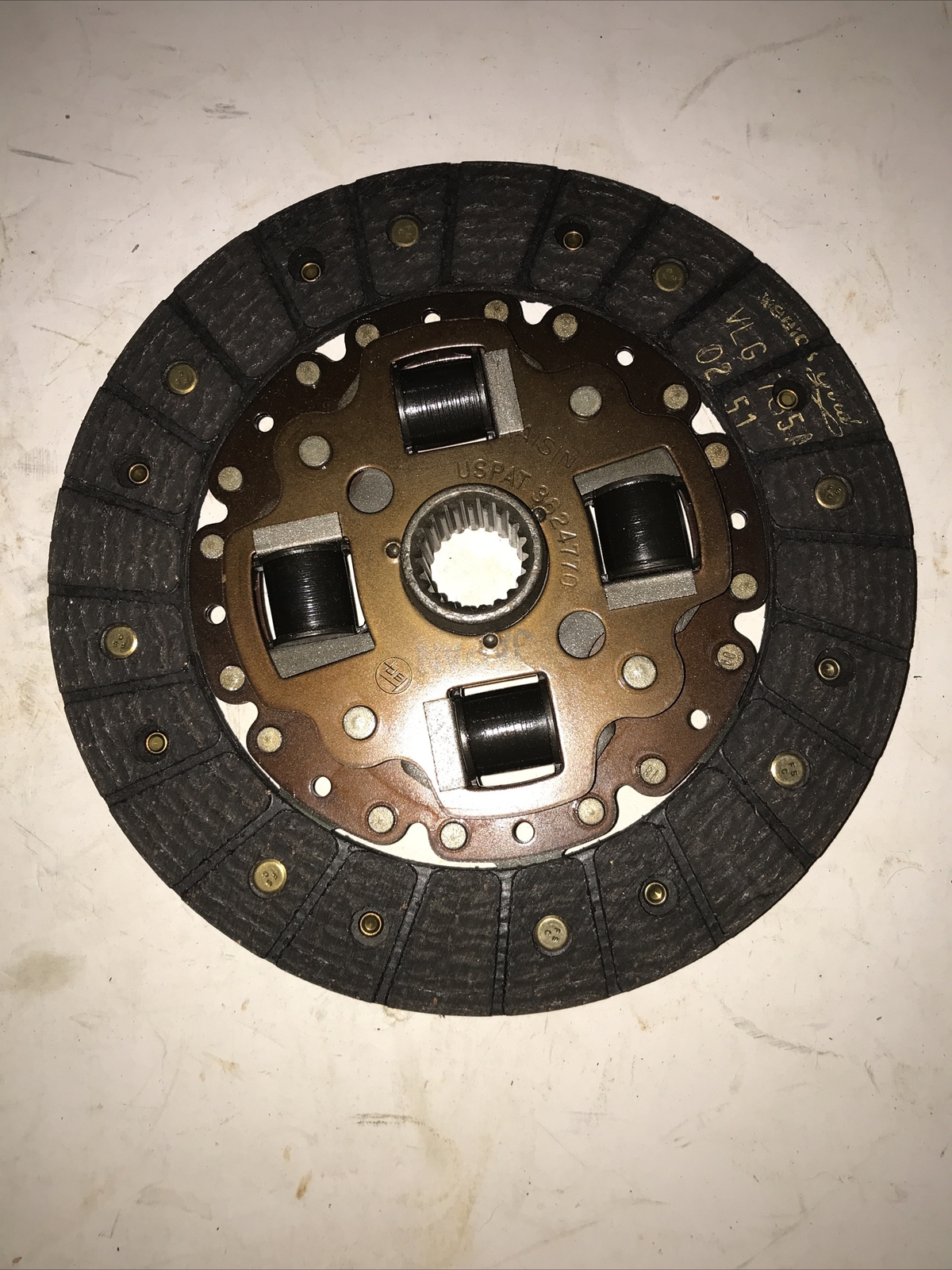 Clutch Plate 48625 Unbranded Reman 83-86 Toyota 7 1/2