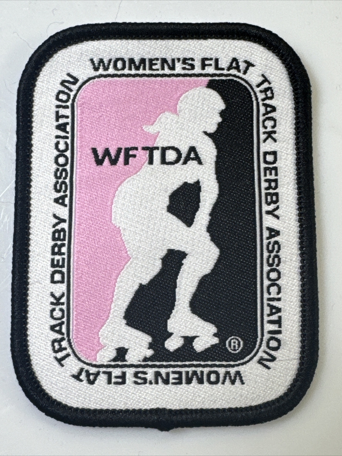 WFTDA Roller Derby Patch NEW Women’s Flat Track Derby Association