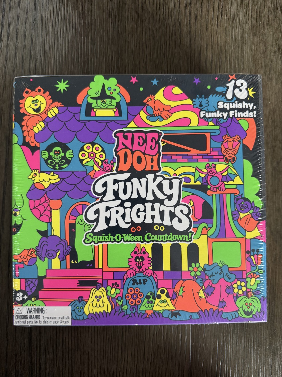 Schylling NeeDoh Funky Frights Squish-O-Ween Countdown - SHIPS TODAY