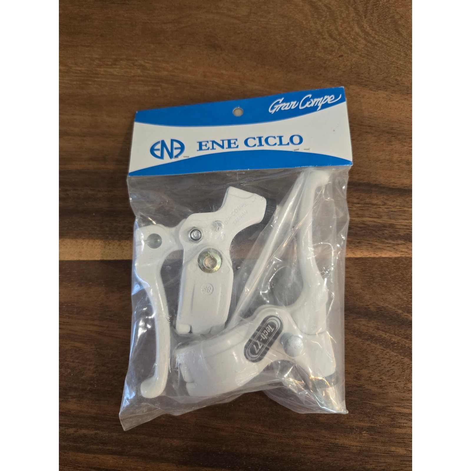 Dia-Compe Tech 77 Brake Levers White Pair Ene Ciclo Gran Compe 4428-030-WH