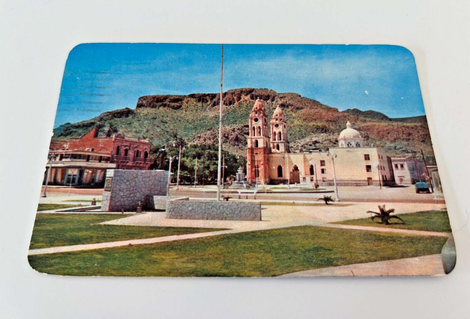 La Parroquia The Parish Church Guaymas Sonora Mexico Postcard La Parroquia The Parish Church Guaymas Sonora Mexico Postcard