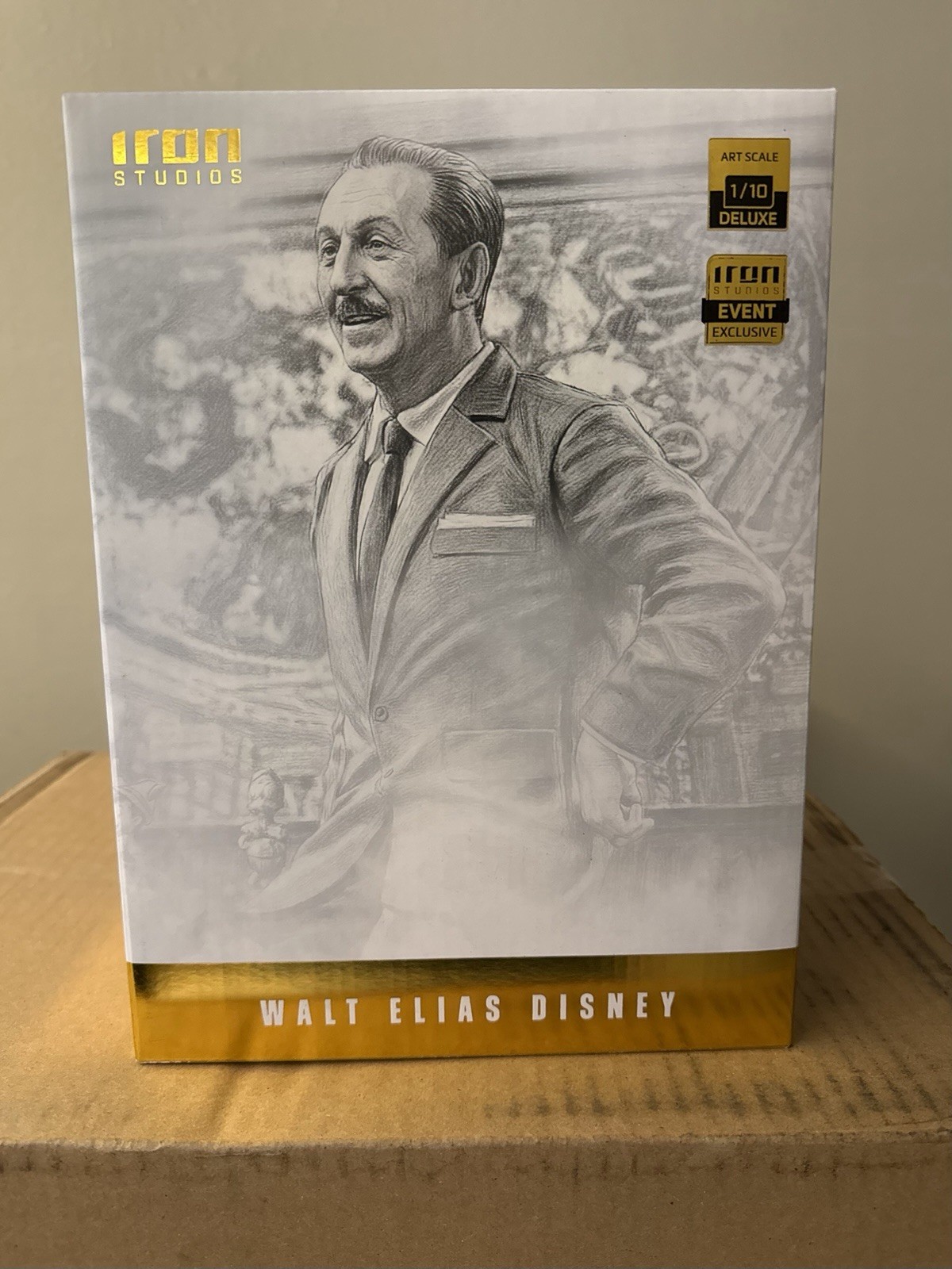 D23 Iron Studios Walt Disney's Legacy Deluxe 1:10 Art Scale LE 500 Ready To Ship D23 Iron Studios Walt Disney's Legacy Deluxe 1:10 Art Scale LE 500 Ready To Ship