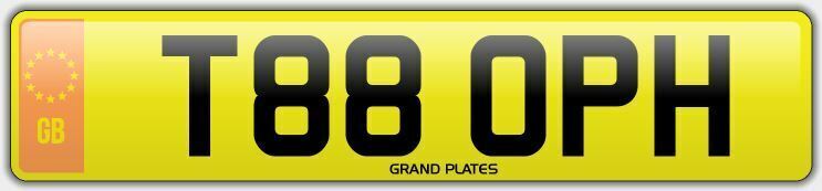 TOPH CHRISTOPHER CHRIS NUMBER PLATE TOPHER REG T88 OPH CHRISSY REG NO FEES TOPHS