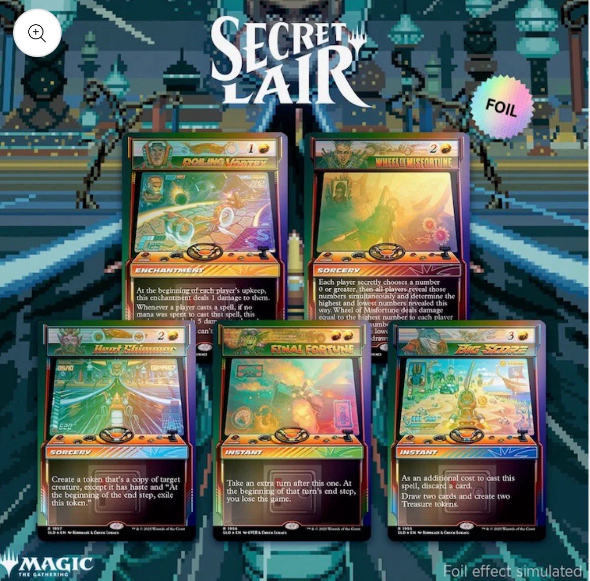 MTG | Arcade Racers [Secret Lair] ✨FOIL✨ Sealed Pack