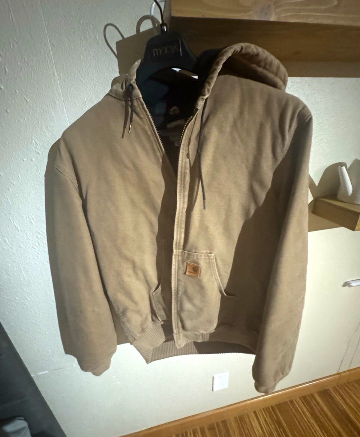 Vintage 2004 Carhartt J14 BRN Brown Duck Active Jacket Quilted Lined Men’s Mediu