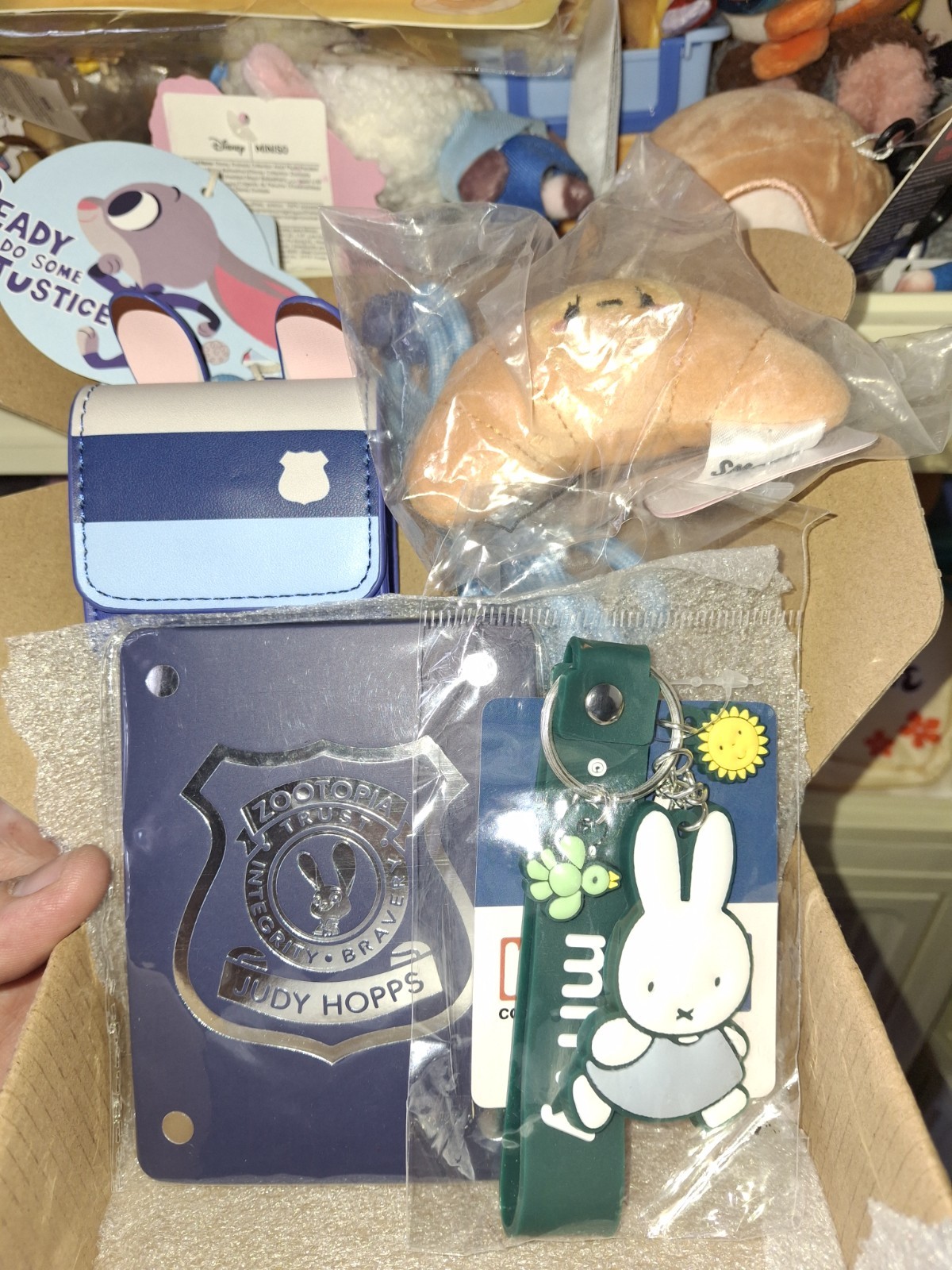 Disney × Miniso× Sanrio Mystery Box,  Official Licensed Disney/Sanrio Plz Read