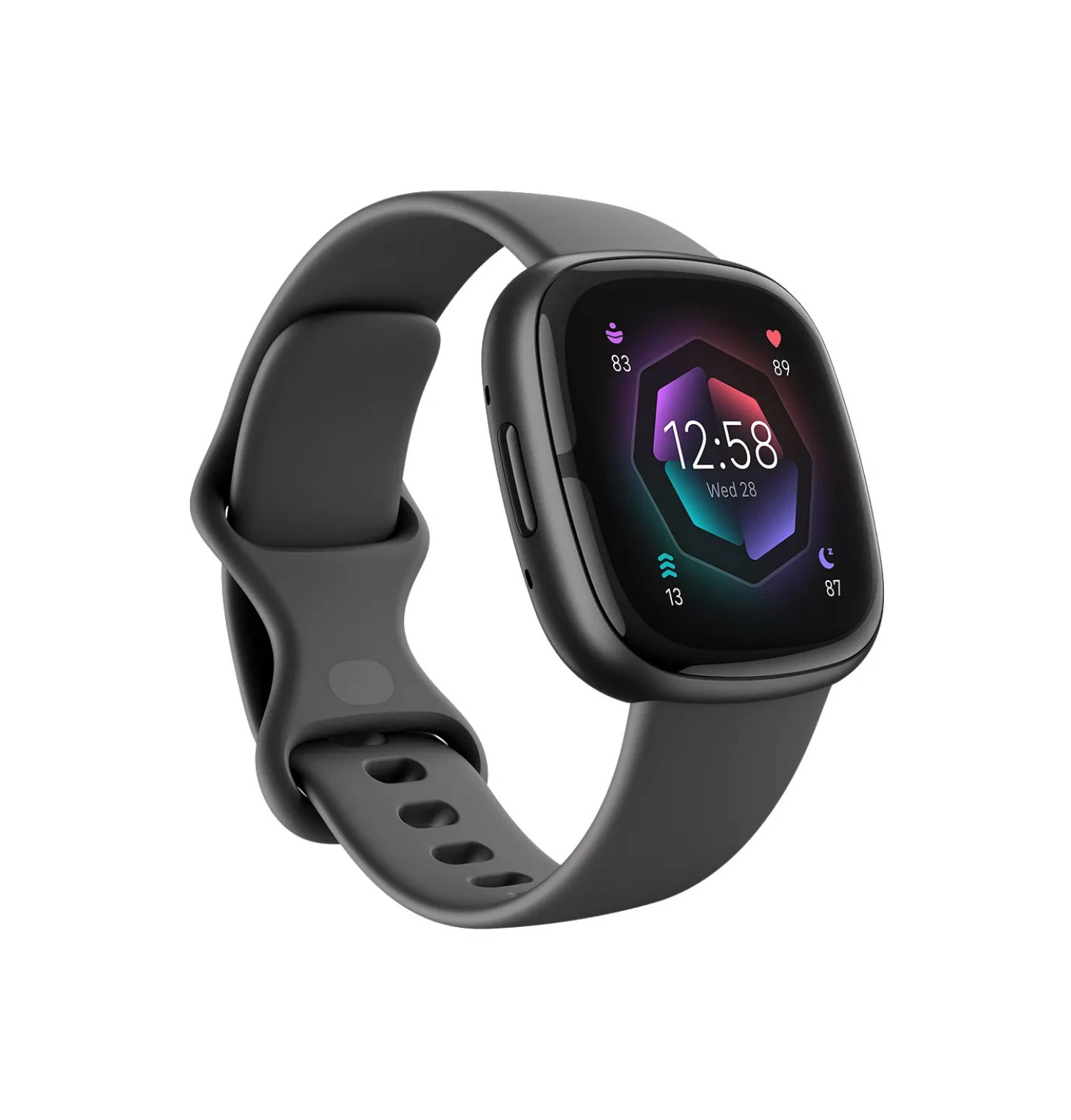 Fitbit Sense 2 Health and Fitness Smartwatch, One Size - Grey/Graphite -...