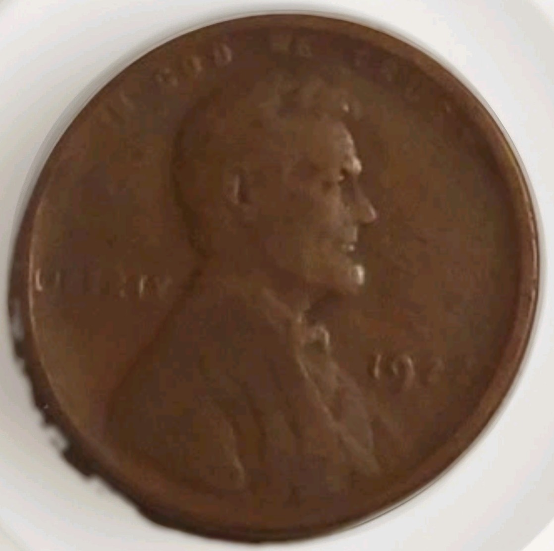 1922-D Lincoln Wheat Penny Key Date Brown Very Good Cent Nice Planchet Free Post