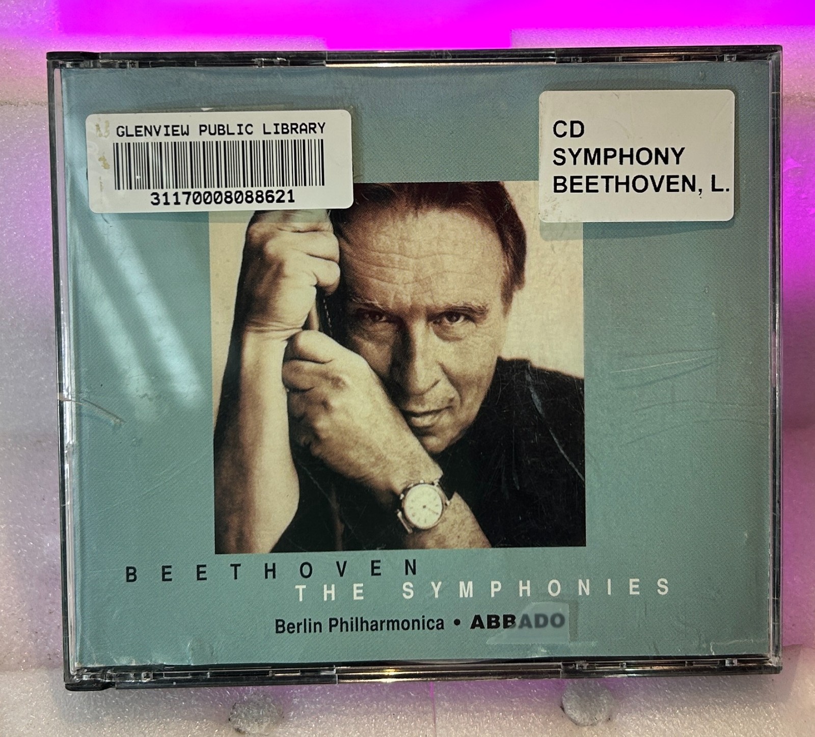 Beethoven– Complete Symphonies by Claudio Abbado (5 CD, 2000) With Case, Tested
