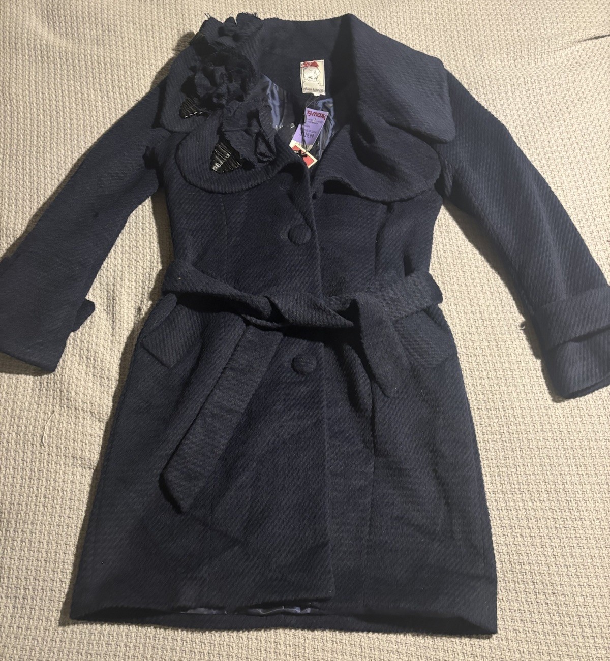 NWT Yoana Baraschi full length womens size 8 Floral collar NWT Yoana Baraschi full length womens size 8 Floral collar
