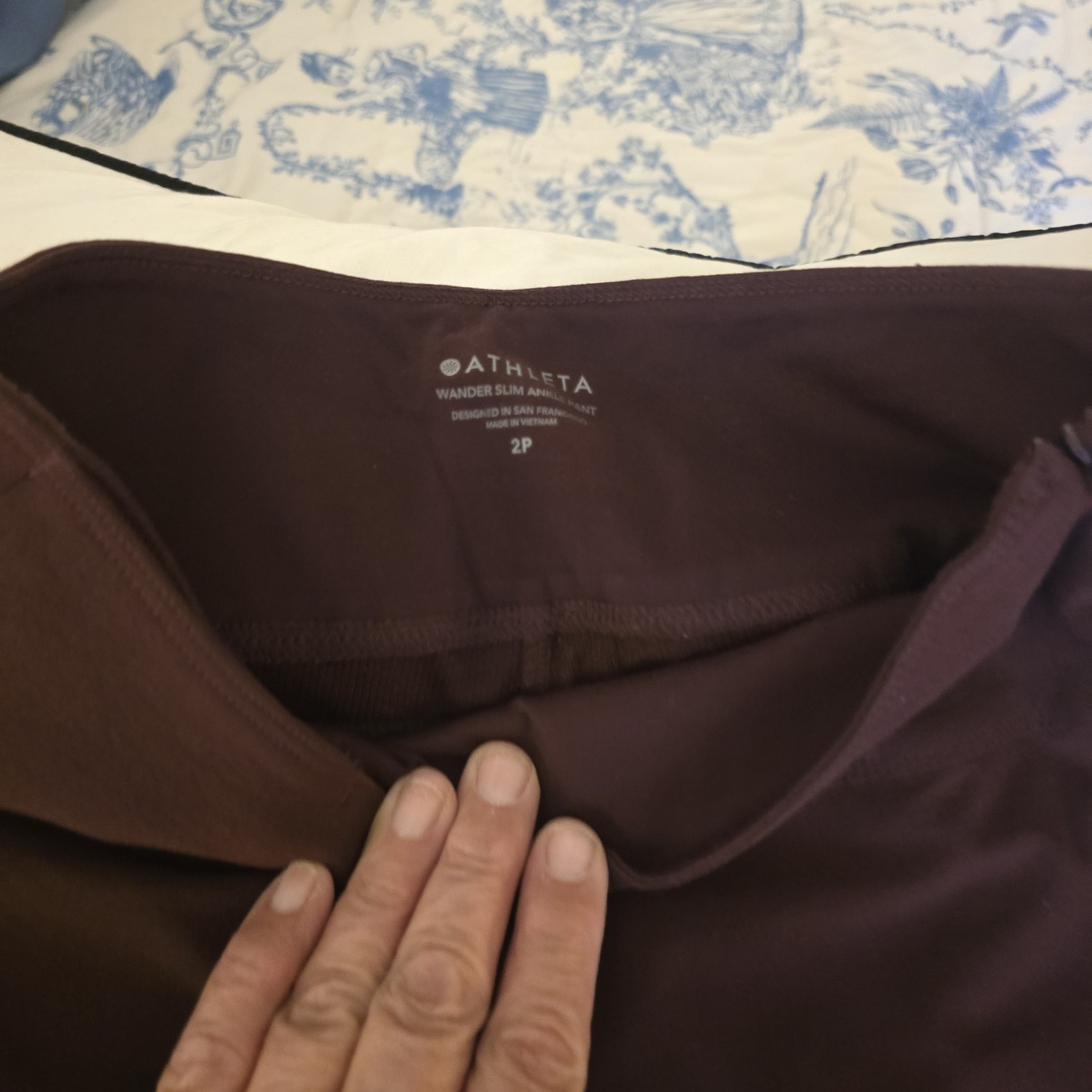 Athleta Women’s Petites Solid Brown Ankle Pants, Petite Size 2P