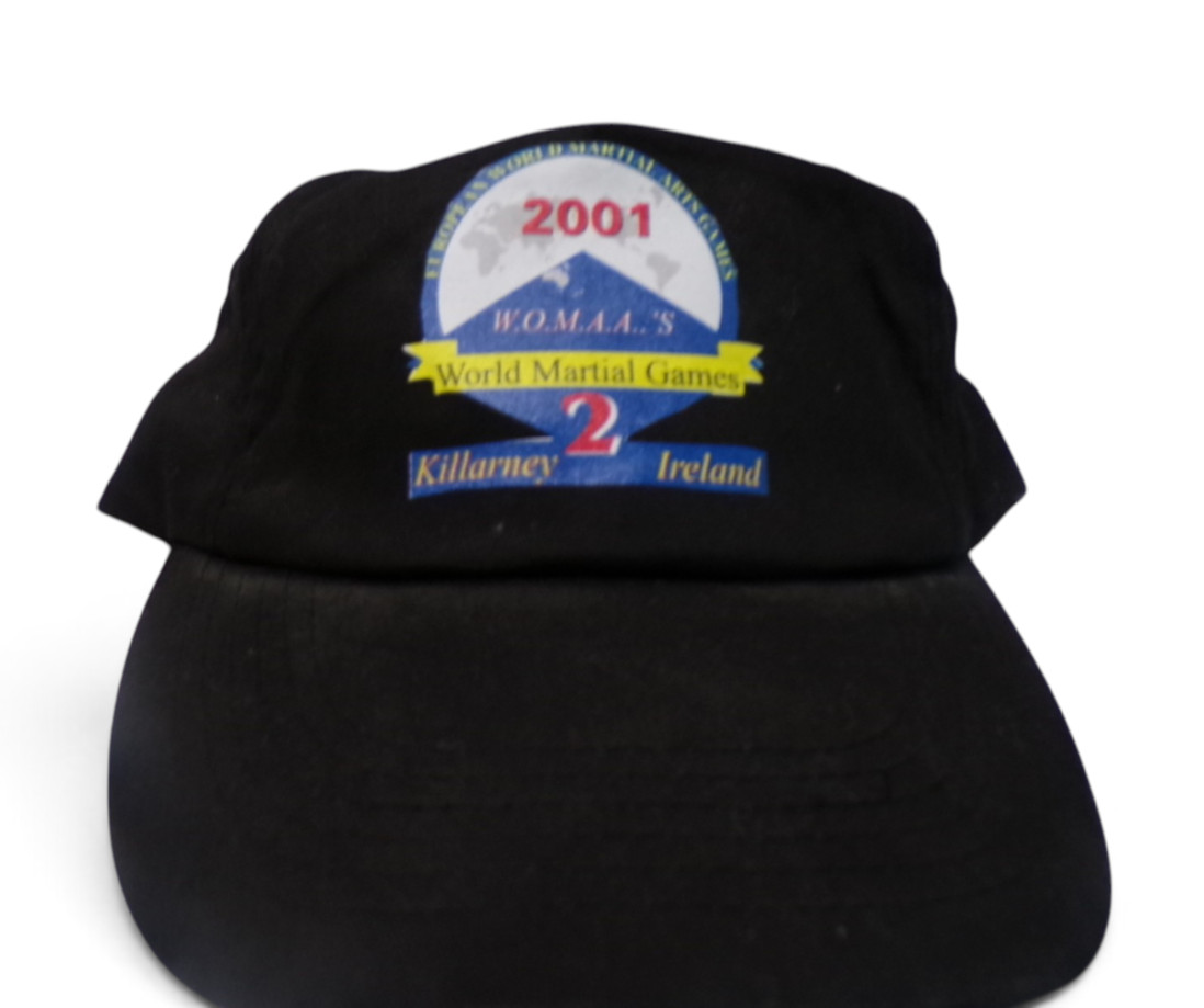 Vintage 2001 W.O.M.A.A. World Martial Games Hat Cap - Killarney Ireland 2