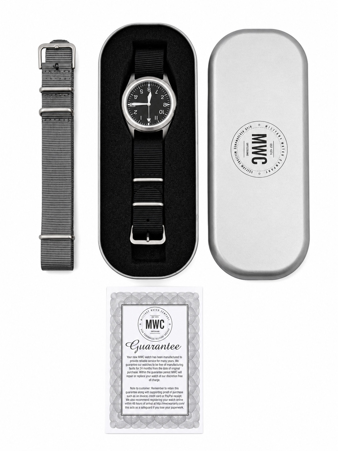 MWC W10/100M/D Automatic Military Watch 2018 Limited Edition 046/500 100M