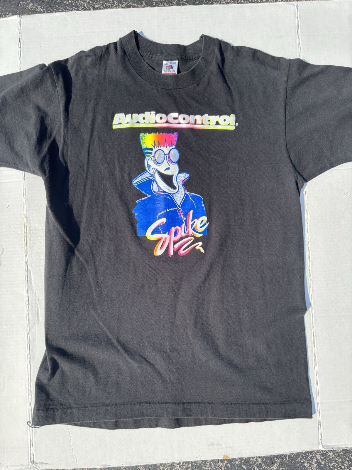 VTG Audio Control Spike 90’s Single Stitch FOTL L T Shirt Super RARE VTG Audio Control Spike 90’s Single Stitch FOTL L T Shirt Super RARE