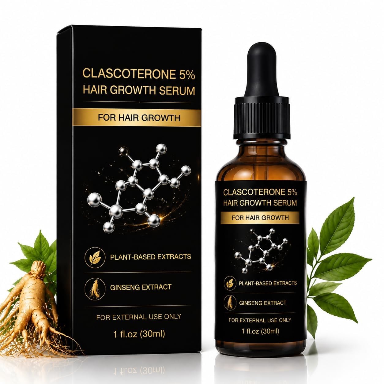 The Next Generation Hair Restoration CLASCOTERONE 5% Serum 30ml