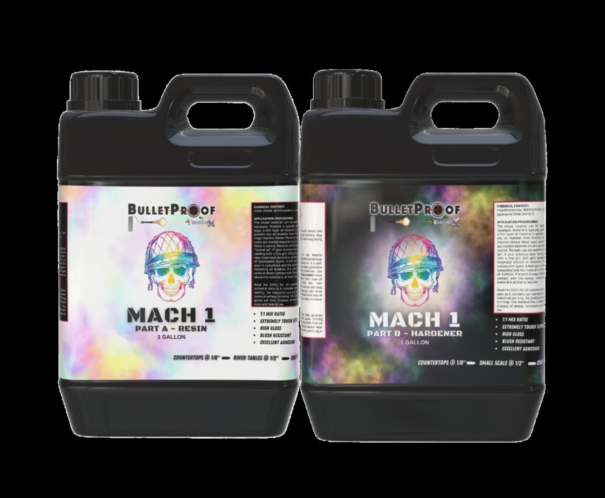 Bulletproof Mach 1 100% Solids Epoxy Kit
