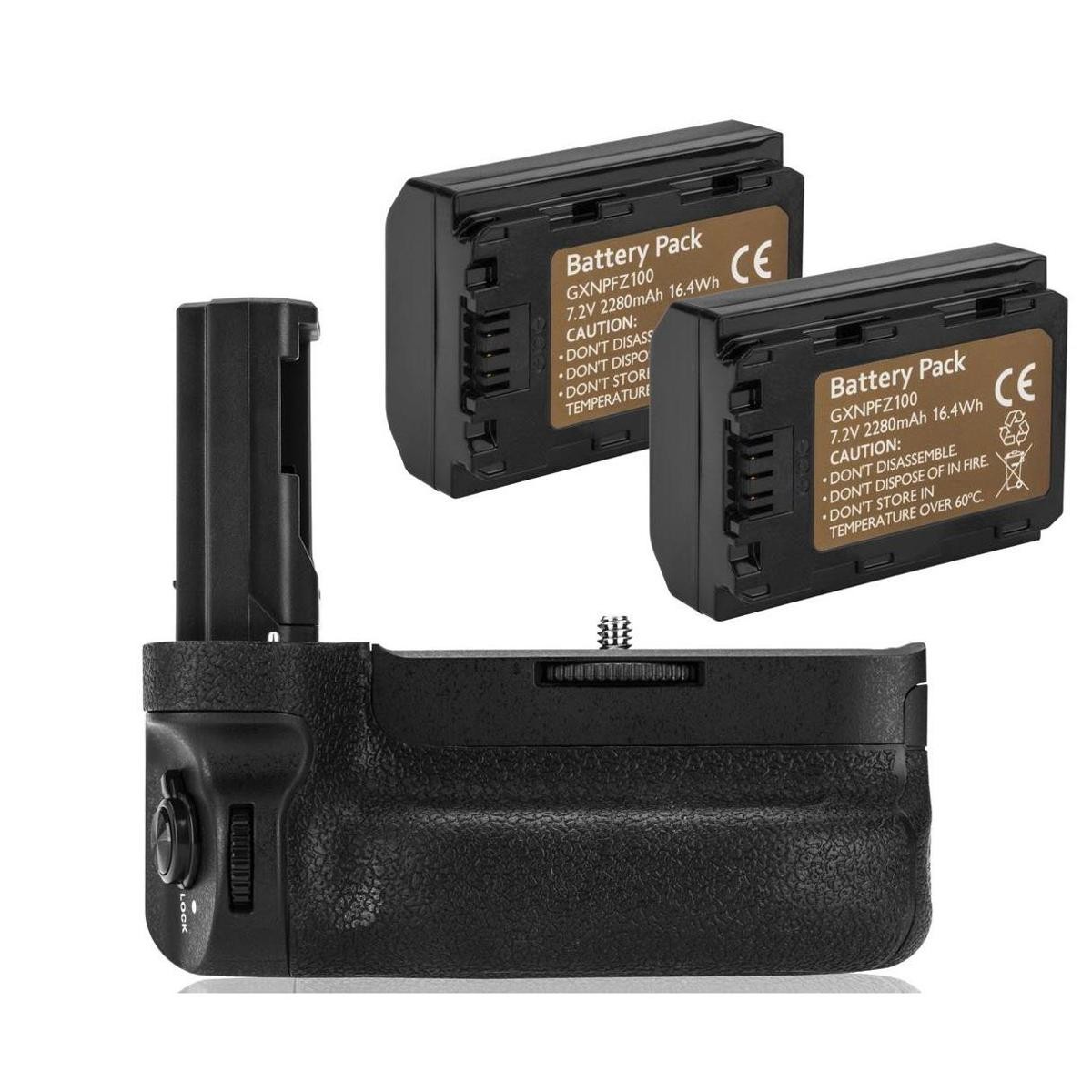 Green Extreme VG-C3EM Battery Grip with NP-FZ100 Li-Ion Battery