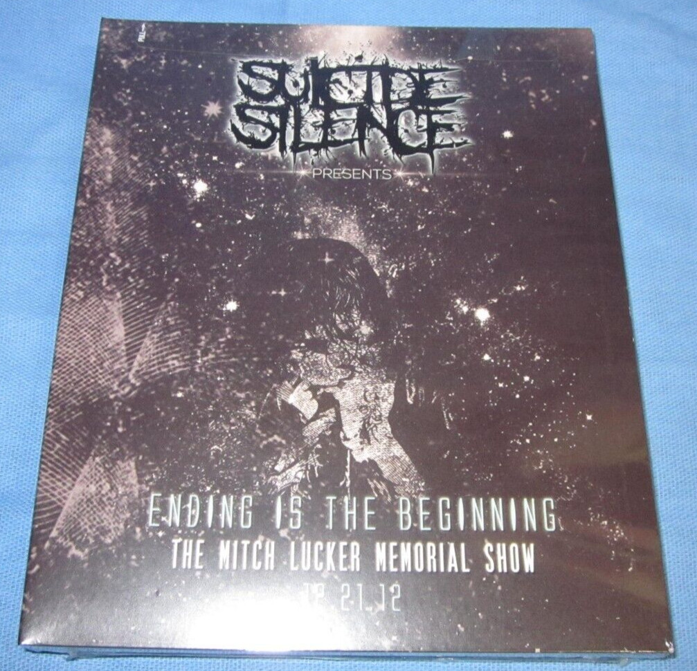 Suicide Silence ~ CD/Blu-ray ~ Ending is the Beginning ~ Mitch Lucker Memorial Suicide Silence ~ CD/Blu-ray ~ Ending is the Beginning ~ Mitch Lucker Memorial